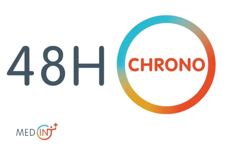 logo 48h chrono et medin +