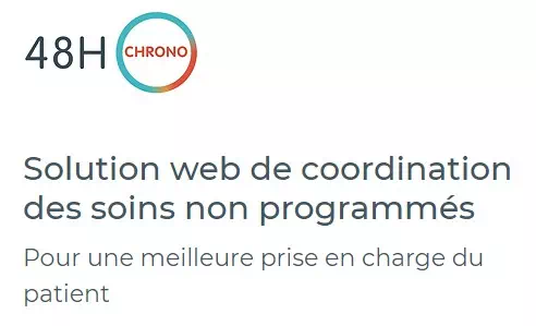 48H Chrono outil logiciel plateforme soin non programmé