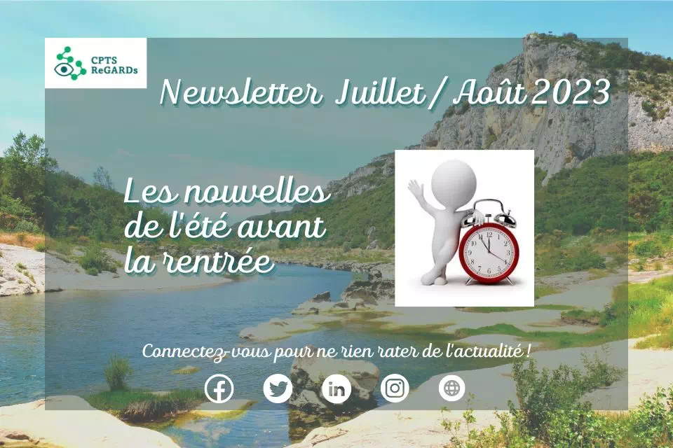 newsletter n°4 juillet août 2023 de la cpts regards