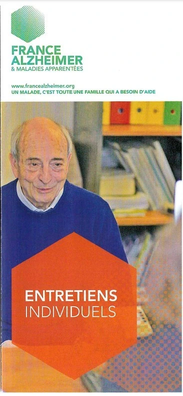 flyer france Alzheimer entretien individuel gard