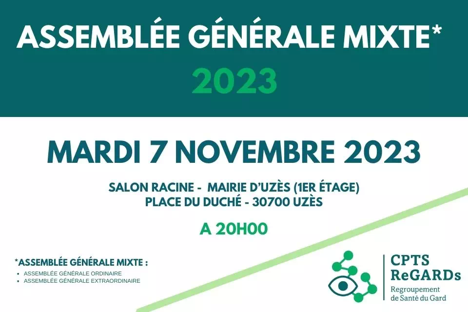 Assemblée générale mixte CPTS regards