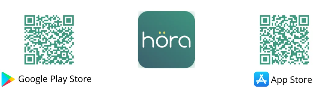 qr code application hora