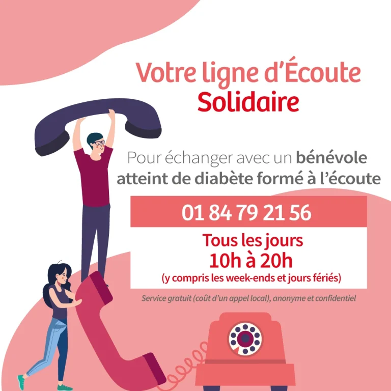 ligne ecoute solidaire pour biabetique