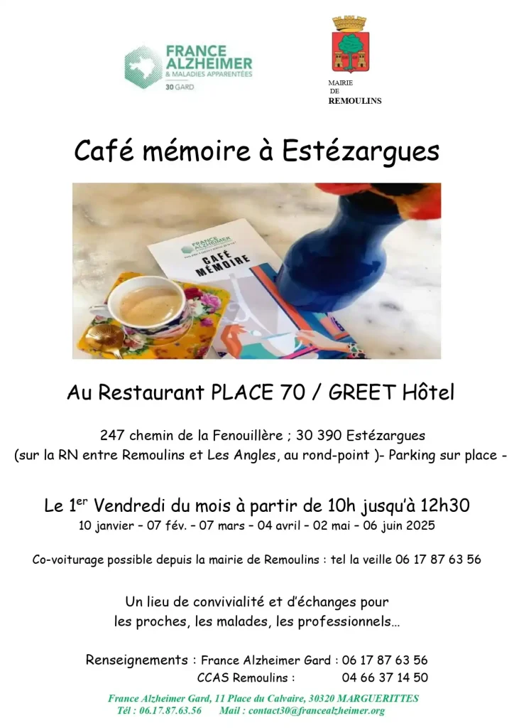 café mémoire alzheimer gard esthezargues
