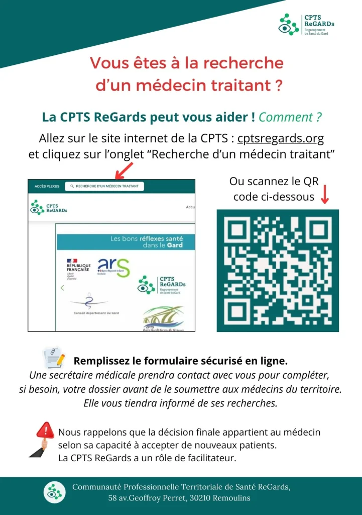 flyer medecin traitant recto