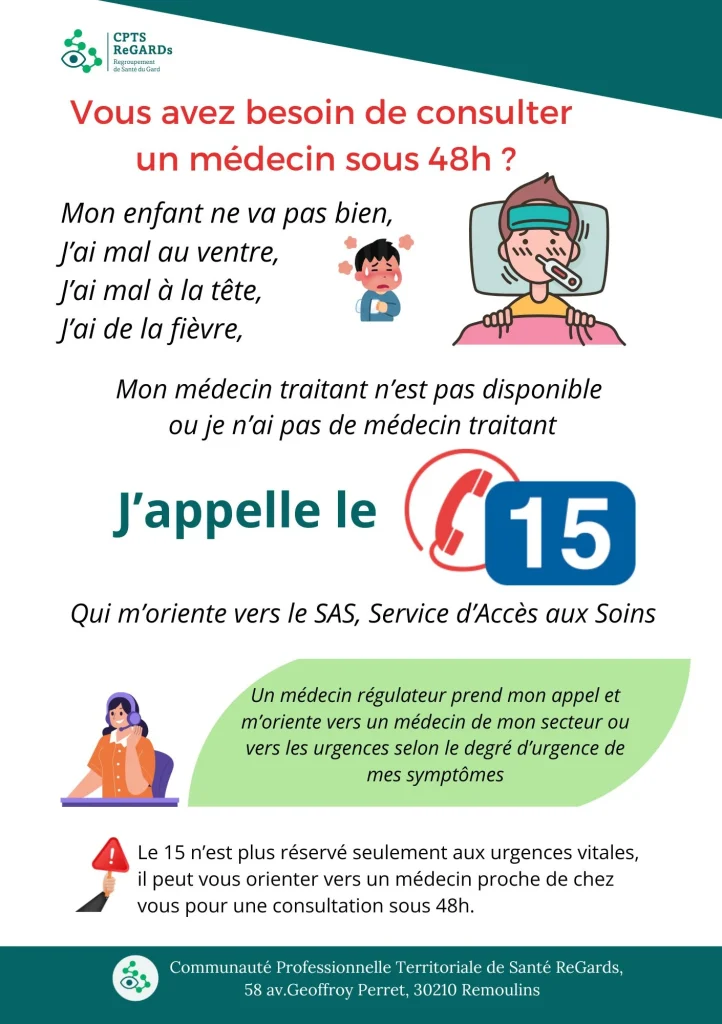 flyer medecin traitant verso