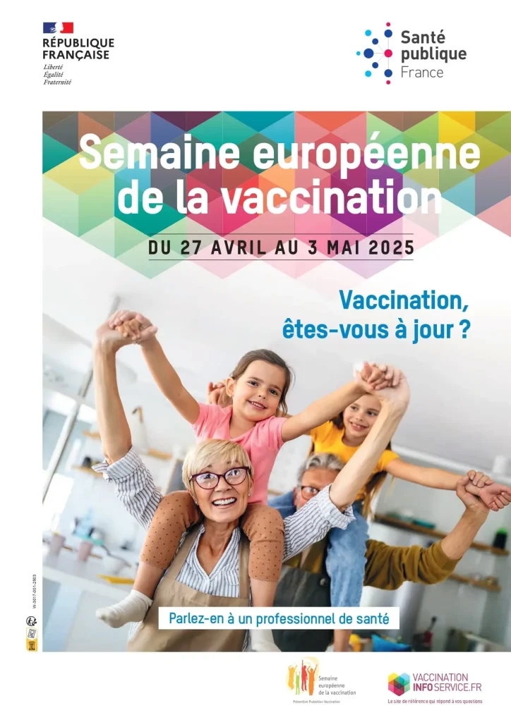 affiche campagne vaccination 2025