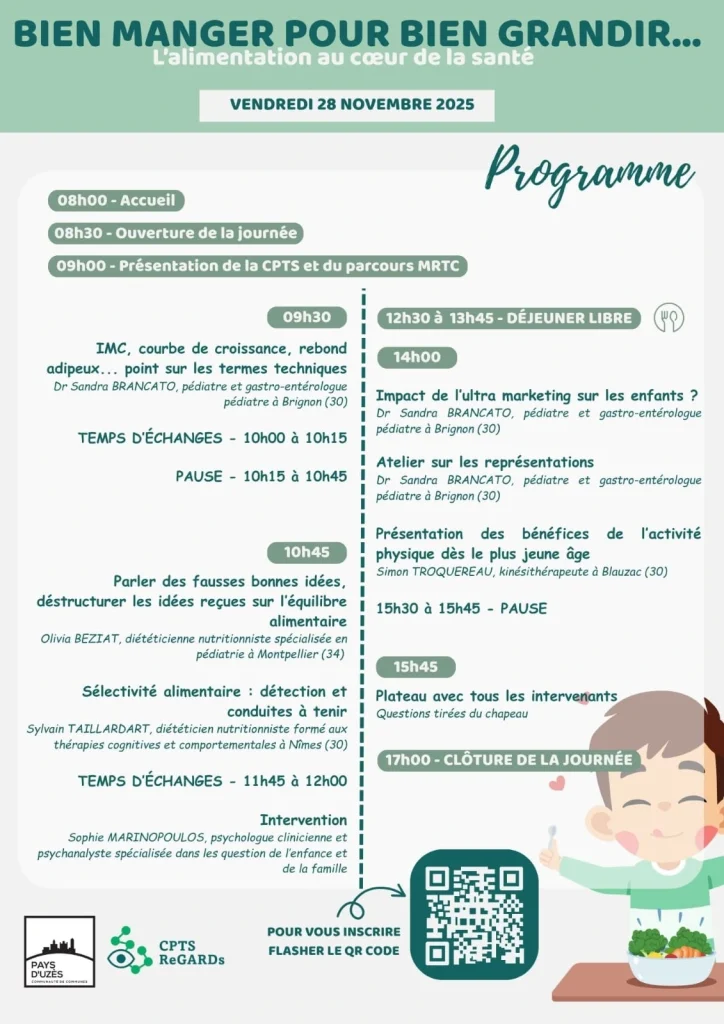 programme journ&eacute;e d'&eacute;tudes ob&eacute;site infantile cpts ccpu 2025